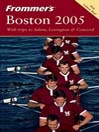 Frommer's Boston 2005